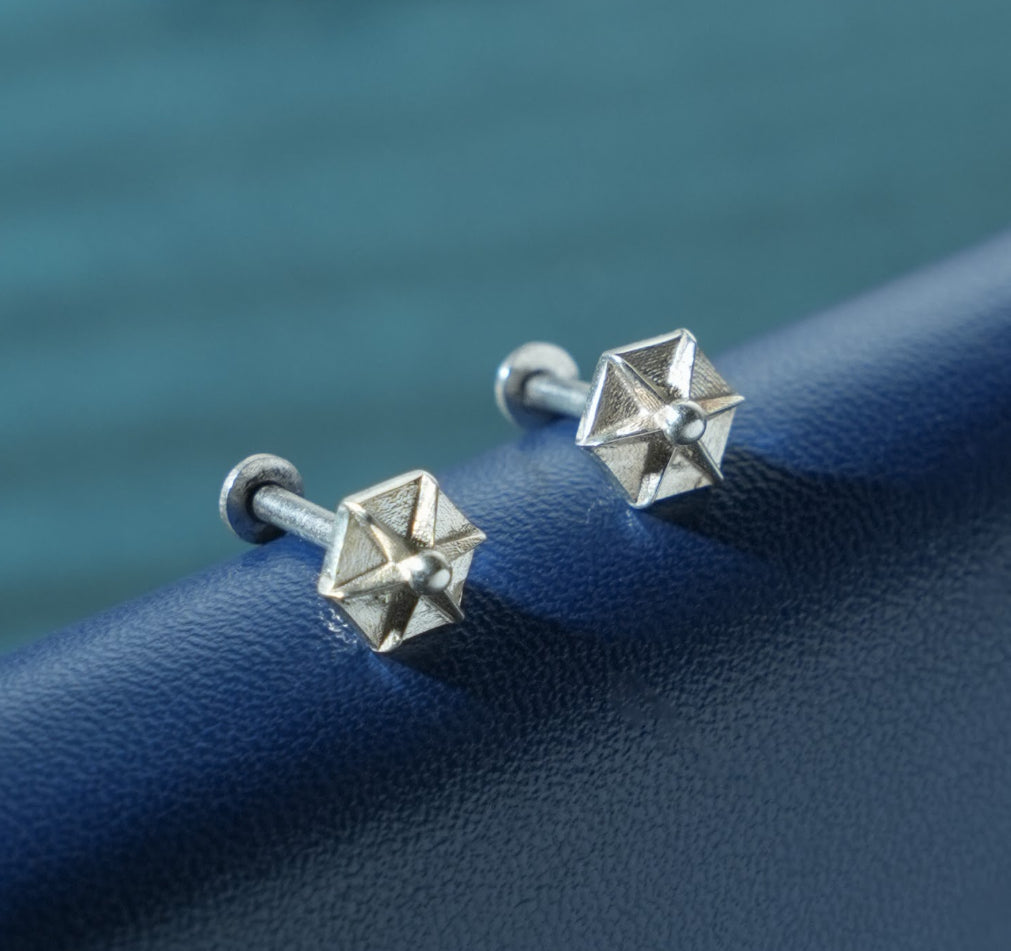 Icicle earring studs