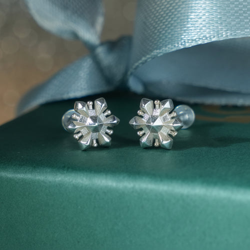 Crystallised earring studs