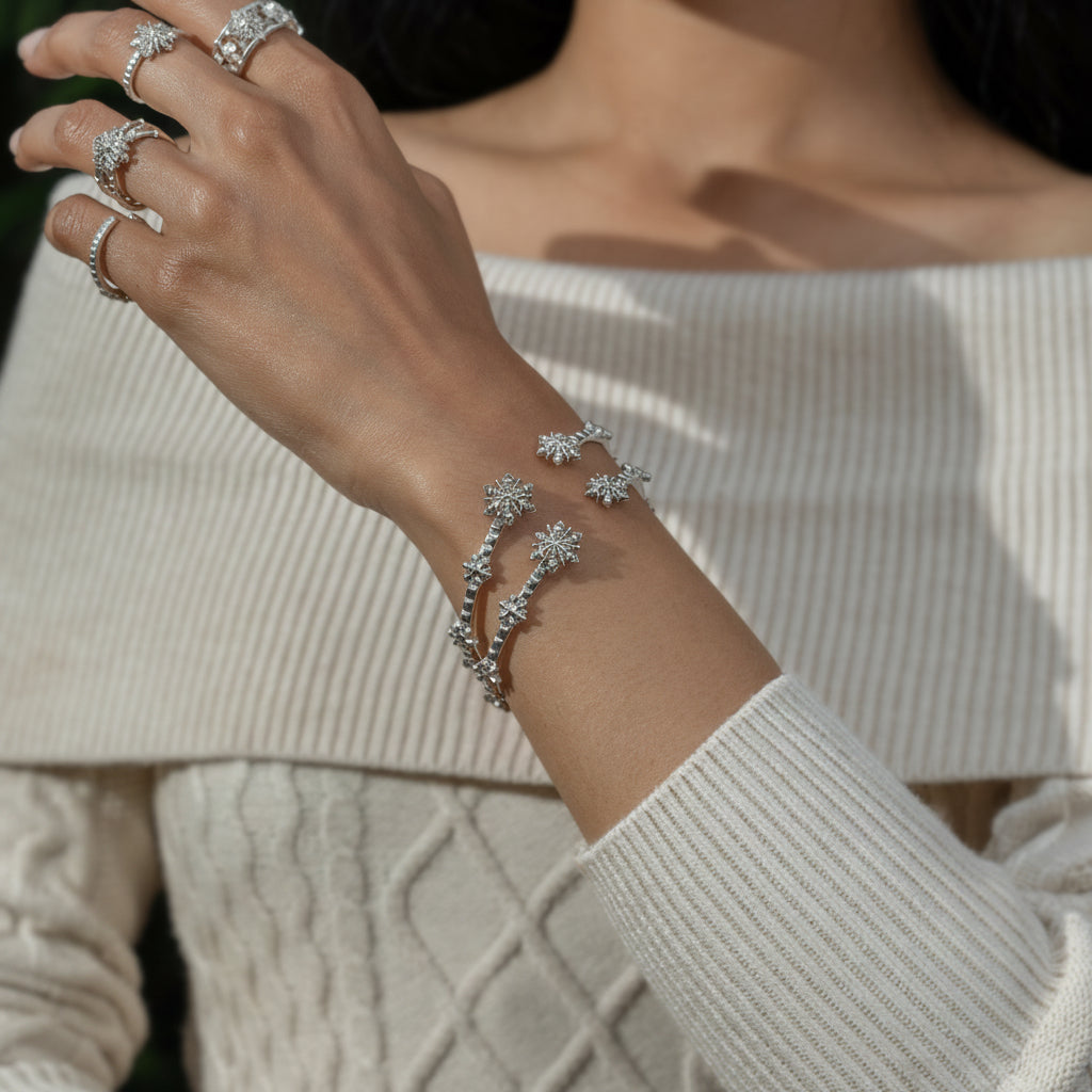 Winter romance bracelet