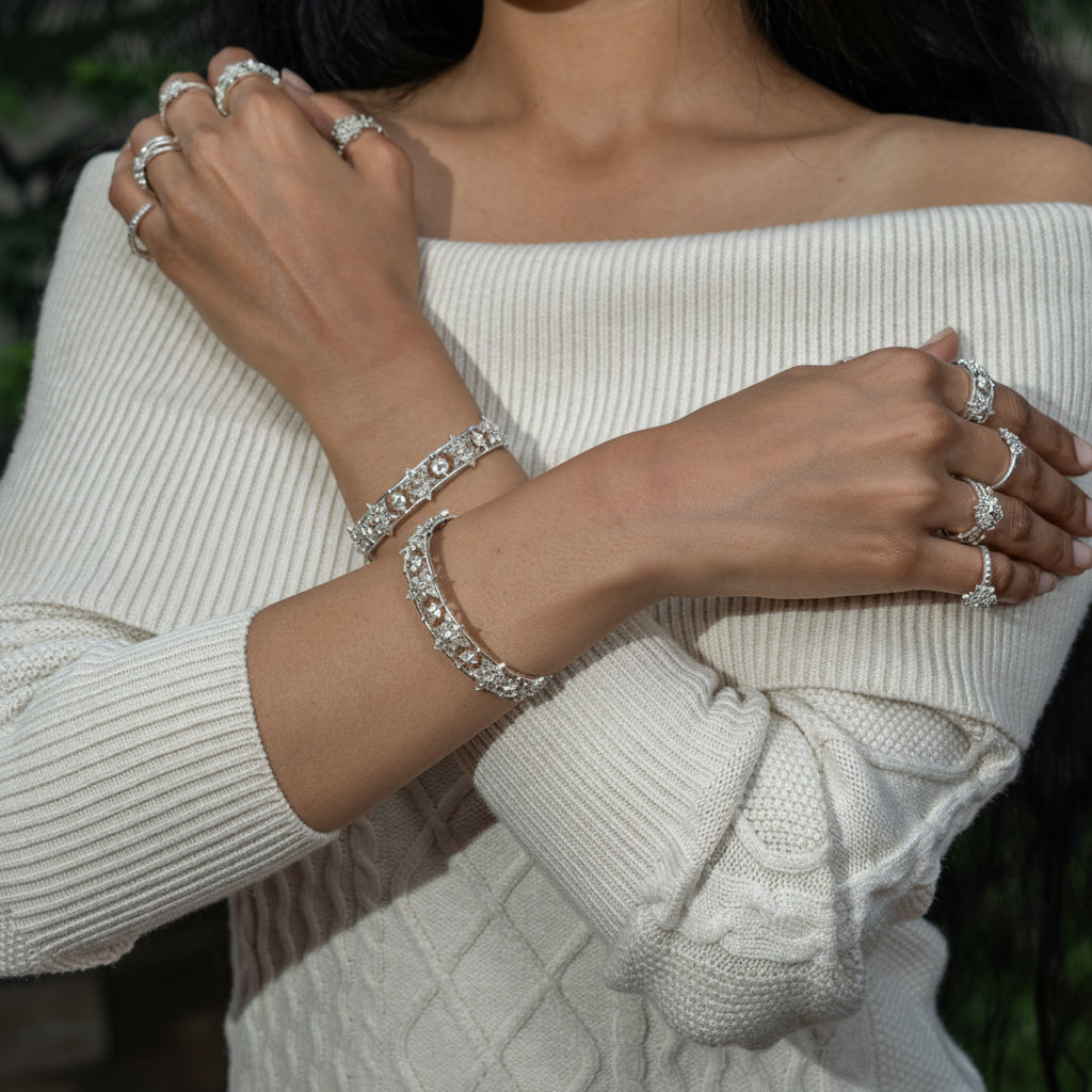 Snow blizzard bracelet