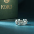 Snow blizzard ring