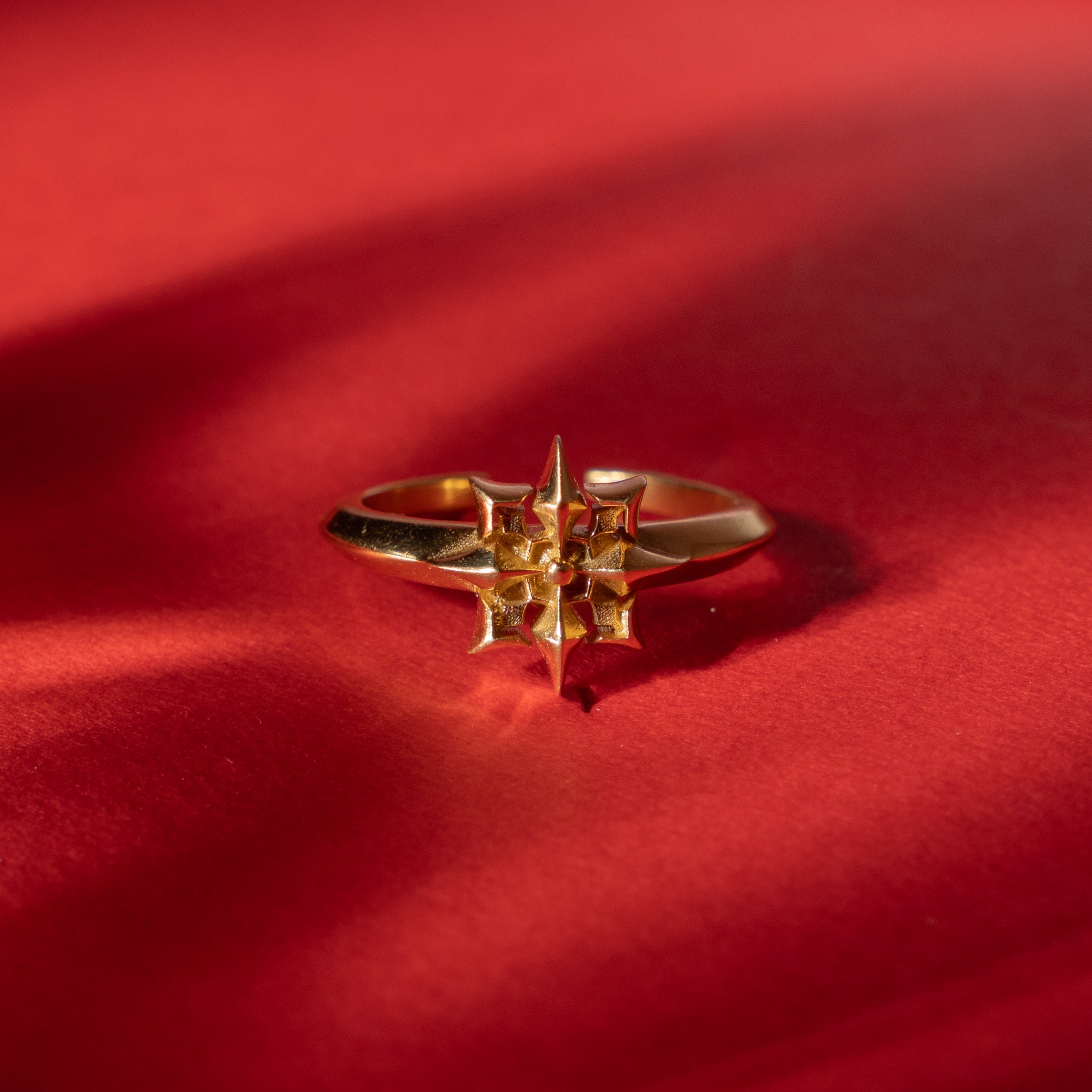 Shooting star ring