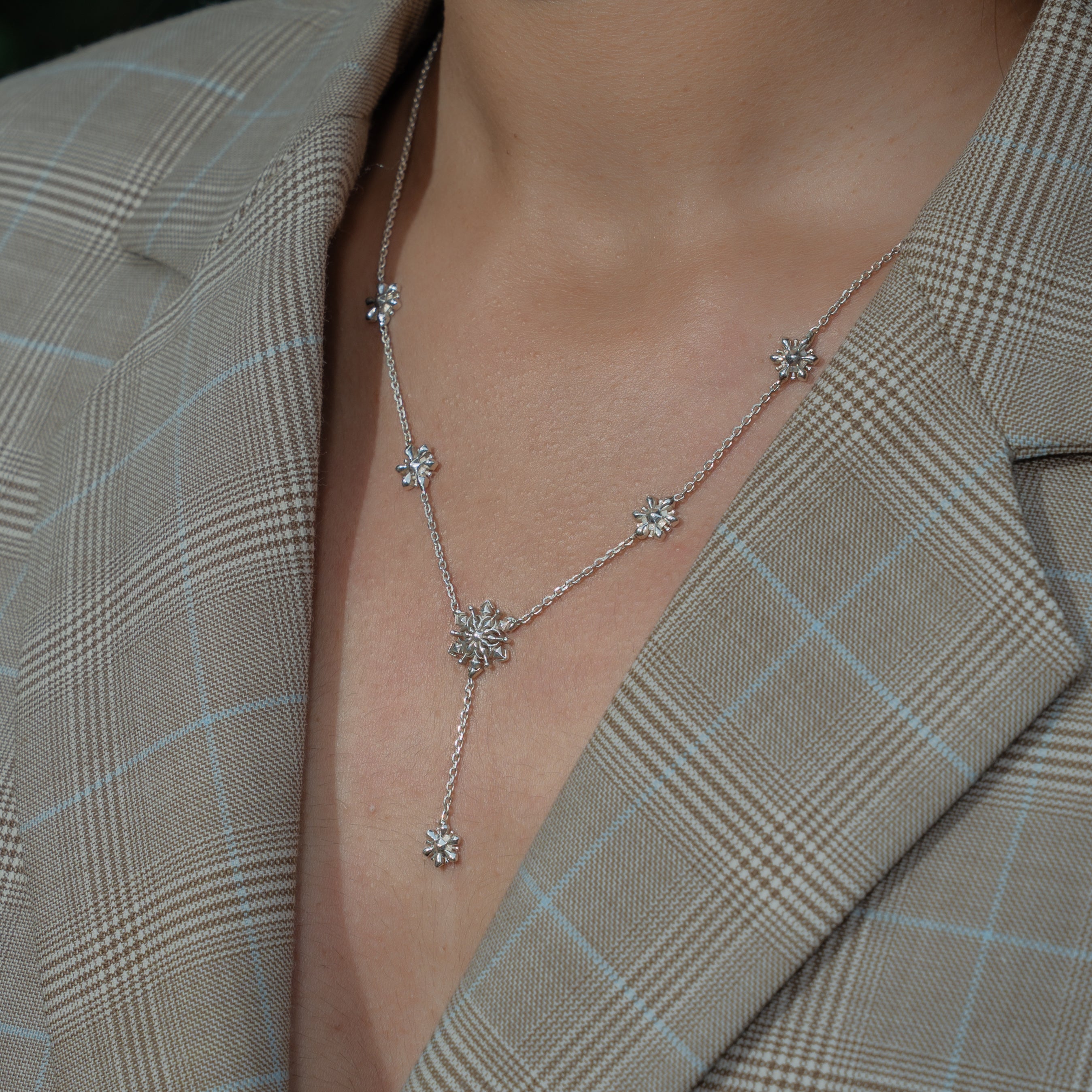 Winter romance pendant