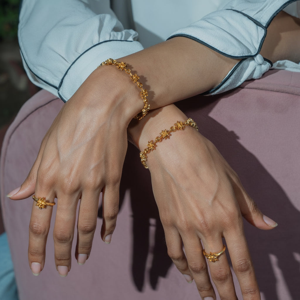 Starry night bracelet